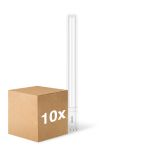 Multipack 10x Philips CorePro PL-L LED Ampoule EM/Mains 16.5W - 840 Blanc Froid | 4-Pins - Équivalent 36W
