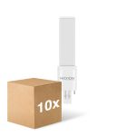 Multipack 10x Noxion Lucent PL-S LED 2.8W - 830 Blanc Chaud | 2-Pins - Équivalent 5W
