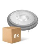 Multipack 6x Ledvance Superior Spot LED Réflecteur G53 AR111 11.7W 800lm 40D - 927 Blanc Très Chaud | Meilleur rendu des couleurs - Dimmable - Équivalent 75W