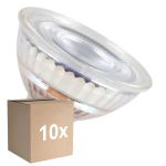 Multipack 10x Ledvance LED Réflecteur GU5.3 MR16 6.1W 621lm 36d - 830 Blanc Chaud | Équivalent 50W