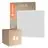 Multipack 4x Ledvance Panneau LED Compact Aluminium Blanc 33W 3630lm - 830 Blanc Chaud | 60x60cm - UGR < 19