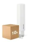 Multipack 10x Philips CorePro PL-C LED 6.5W 770lm - 840 Blanc Froid | 4-Pins - Équivalent 18W