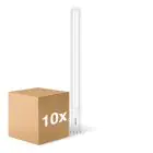 Multipack 10x Philips CorePro PL-L LED Ampoule Mains 24W - 840 Blanc Froid | 4-Pins - Équivalent 55W