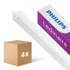 Multipack 4x Philips Réglette LED Ledinaire BN021C 15W 1450lm - 830 Blanc Chaud | 90cm