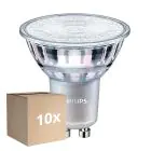 Multipack 10x Philips MASTER Value Spot LED GU10 PAR16 3.7W 355lm 60D - 927 Blanc Très Chaud | Meilleur Rendu Des Couleurs - Dimmable - Équivalent 50W
