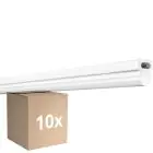 Multipack 10x Ledvance Réglette LED Linear Compact High Output 10W 1000lm - 830 Blanc Chaud | 60cm