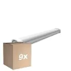Multipack 9x Noxion Réglette LED Étanche Ecowhite V3.0 20W 2600lm - 830-865 CCT | 60cm