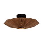 Good&Mojo Plafondlamp Panama Rotan Bruin | Geschikt voor 1x E27 