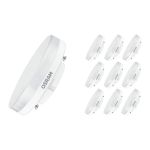 Voordeelpak 10x Osram LED Spot STAR GX53 AR111 Mat 4.9W 470lm 120D - 827 Zeer Warm Wit | Vervangt 50W