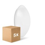 Voordeelpak 5x Ledvance Surface Circulair 350 18W 830 1440lm Wit IP44 | Warm Wit