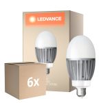 Multipack 6x Ledvance LED Lamp HQL LED P E27 29W 3600lm - 827 Zeer Warm Wit | Vervangt 80W
