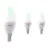 Multipack 3x Calex Smart Tuya Wifi E14 Kaars 5W 470lm - 822-840 Afstembaar Wit | RGBW - Dimbaar - Vervangt 40W