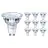 Multipack 10x Philips Corepro LED Spot GU10 PAR16 4.9W 460lm 36D - 830 Warm Wit | Vervangt 65W