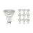 Multipack 10x Noxion PerfectColor LED Spot GU10 PAR16 4W 345lm 36D - 930 Warm Wit | Beste Kleurweergave - Dimbaar - Vervangt 50W