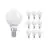 Multipack 10x Noxion Lucent Lustre LED E14 Kogel Mat 4.5W 470lm - 827 Zeer Warm Wit | Vervangt 40W