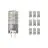 Multipack 10x Osram Parathom LED Pin GY6.35 3.8W 470lm - 827 Zeer Warm Wit | Dimbaar - Vervangt 40W