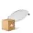 Multipack 4x Ledvance LED Downlight Slim Rond DN155 12W 1020lm 120D - 840 Koel Wit | 169mm 