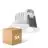 Multipack 5x Ledvance LED Spot Adjust Aluminium Wit 8W 680lm 36D - 930 Warm Wit | Zaagmaat 68mm - IP20 - Beste Kleurweergave - Dimbaar