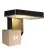 Multipack 3x Nordlux Solar Wandlamp Rica Vierkant Zwart 4.5W 450lm - 830 Warm Wit | Bewegings- en Lichtsensor