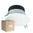 Multipack 4x Philips LED Downlight Coreline DN142B Aluminium Wit 9.8W 1200lm 60D - 840 Koel Wit | Zaagmaat 155mm - IP20 - Wit Reflector