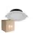 Multipack 6x Noxion LED Downlight Hera Plat Inbouw Wit 15W 1500lm 80D - 827-830-840 CCT | 168mm - Zaagmaat 144mm