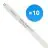 Multipack 10x Noxion LED Buis T5 Avant Extreme (HF) High Efficiency 16W 2160lm - 830 Warm Wit | 115cm - Vervangt 28W
