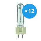 Multipack 12x Philips MASTERColour G12 CDM-T 35W - 842 Koel Wit 