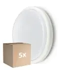 Multipack 5x Philips LED Bulkhead Ledinaire WL070V Wit 18.7W 1700lm - 830 Warm Wit | 285mm - IP65
