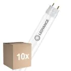 Multipack 10x Ledvance LED Buis T8 EM Performance (EM/Mains) Standard Output 7W 990lm - 830 Warm Wit | 60cm - Vervangt 18W