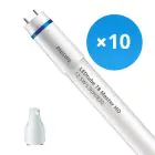Multipack 10x Philips LED Buis T8 MASTER (EM/Mains) High Output 12.5W 2000lm - 830 Warm Wit | 120cm - Vervangt 36W